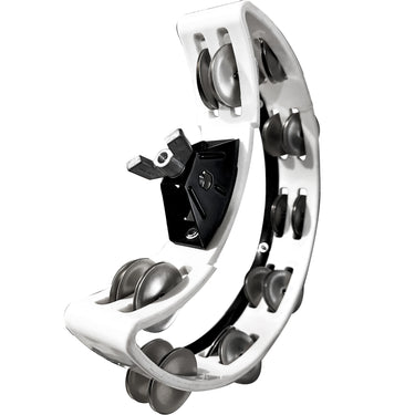 Pandero Rhythm Tech Para Bateria Dst20-u Doble Hilera Blanco